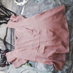 Torrid mauve top